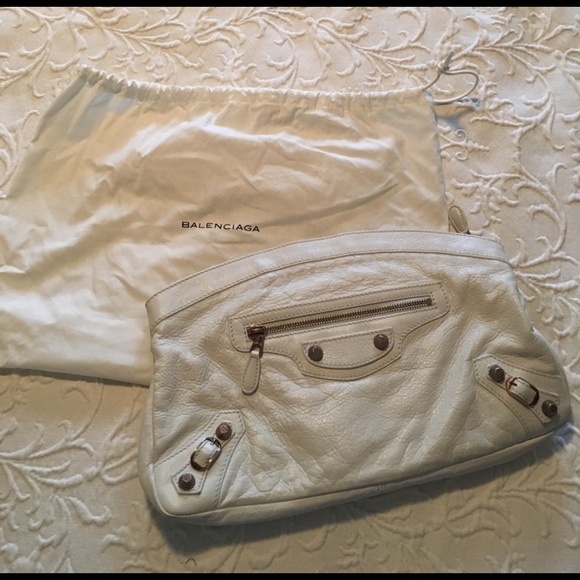 Balenciaga White Clutch - Picture 2 of 7